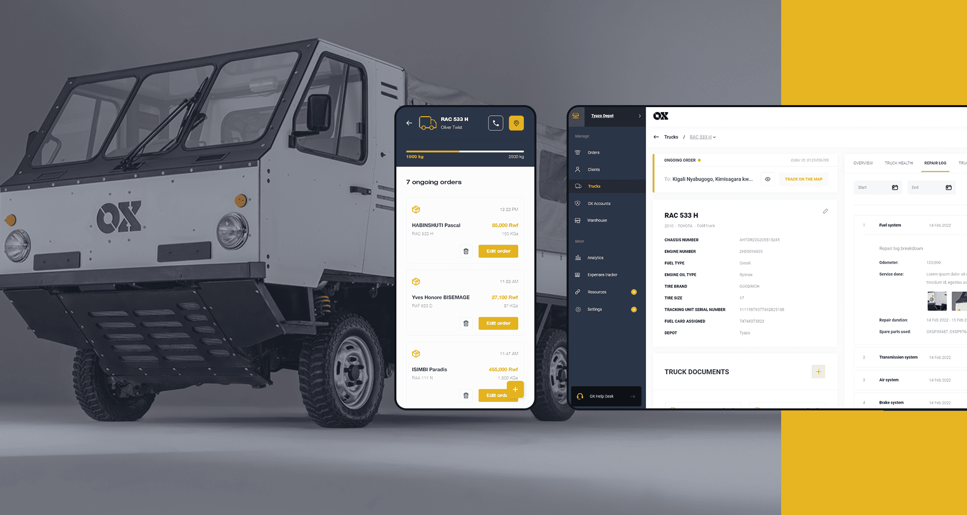 Enabling suppliers to use electric trucks, boosting throughput and productivity, and providing strategic insights through dashboards and reporting.